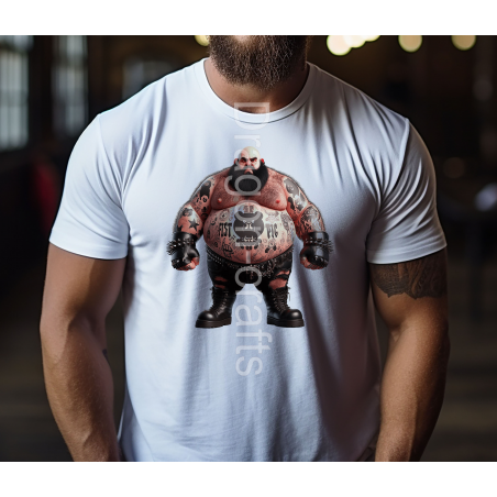 Big and Tall T-Shirt - Tattoo Guy - 37