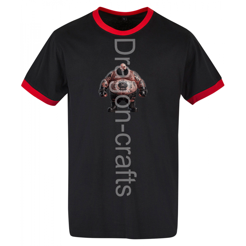 Ringer Tee - Tattoo Guy - 45