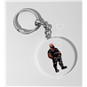 35mm Round Keyring - Leather Guy - 11