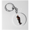 35mm Round Keyring - Leather Guy - 21