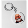 35mm Round Keyring - Leather Guy - 22