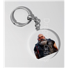 35mm Round Keyring - Leather Guy - 25