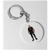 35mm Round Keyring - Leather Guy - 37