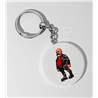 35mm Round Keyring - Leather Guy - 38