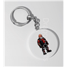 35mm Round Keyring - Leather Guy - 40