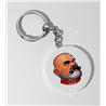 35mm Round Keyring - Leather Guy - 8