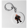 35mm Round Keyring - Leather Guy - 9
