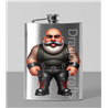8oz Hip Flask - Leather Guy - 18