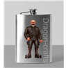 8oz Hip Flask - Leather Guy - 2