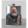 8oz Hip Flask - Leather Guy - 25