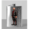 8oz Hip Flask - Leather Guy - 32