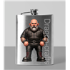 8oz Hip Flask - Leather Guy - 9