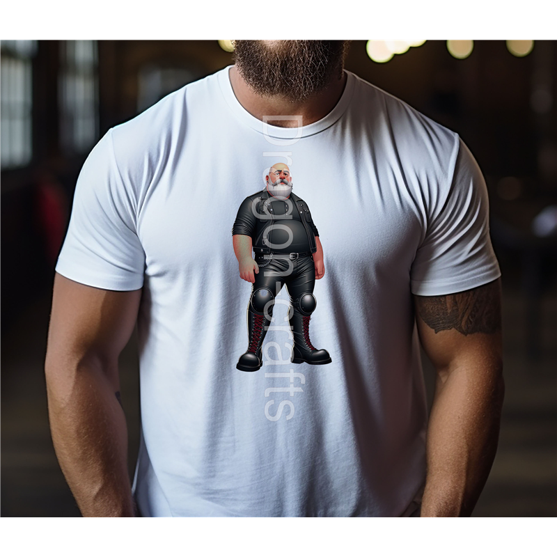 Big and Tall T-Shirt - Leather Guy - 28 Big and Tall T-Shirt - Leather Guy - 28