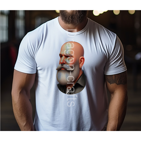 Big and Tall T-Shirt - Leather Guy - 6