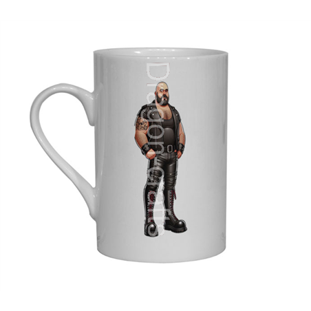 Bone China Mug  - Leather Guy - 19