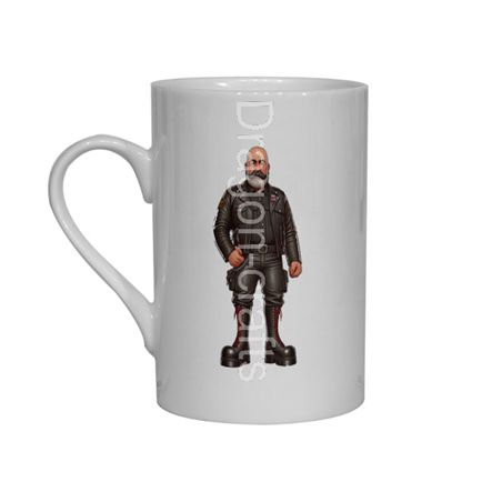 Bone China Mug  - Leather Guy - 2