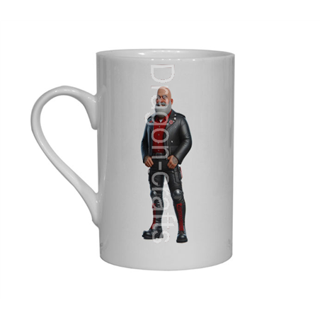 Bone China Mug  - Leather Guy - 20