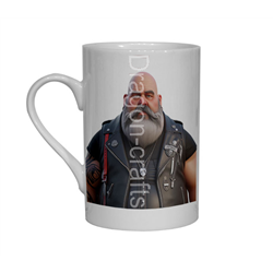 Bone China Mug  - Leather Guy - 25