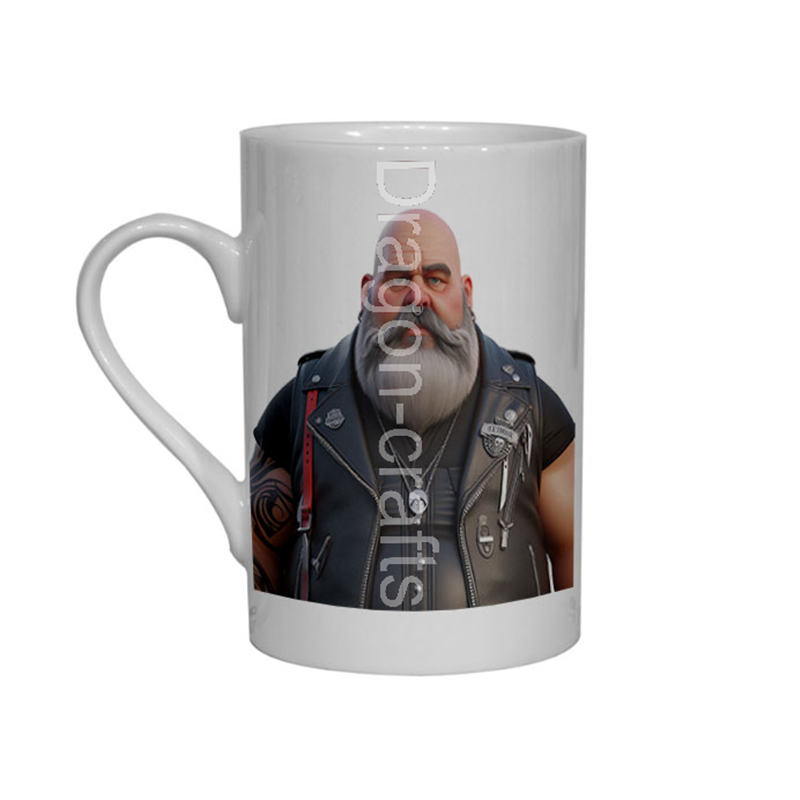 Bone China Mug - Leather Guy - 25 Bone China Mug - Leather Guy - 25