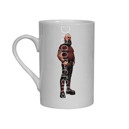 Bone China Mug  - Leather Guy - 33