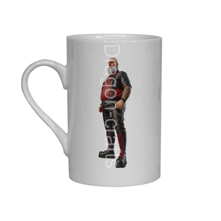 Bone China Mug  - Leather Guy - 34