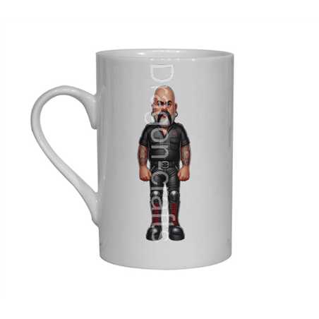 Bone China Mug  - Leather Guy - 36
