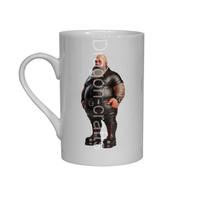 Bone China Mug  - Leather Guy - 42