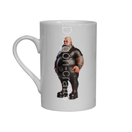 Bone China Mug  - Leather Guy - 42