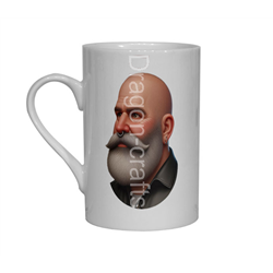 Bone China Mug  - Leather Guy - 6