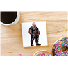 CERAMIC TILE COASTER/ TRIVET - Leather Guy - 11