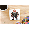 CERAMIC TILE COASTER/ TRIVET - Leather Guy - 18