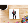 CERAMIC TILE COASTER/ TRIVET - Leather Guy - 20
