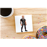 CERAMIC TILE COASTER/ TRIVET - Leather Guy - 24