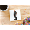 CERAMIC TILE COASTER/ TRIVET - Leather Guy - 26