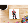 CERAMIC TILE COASTER/ TRIVET - Leather Guy - 27