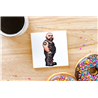 CERAMIC TILE COASTER/ TRIVET - Leather Guy - 7