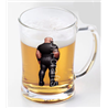 Glass Tankard - Leather Guy - 12