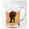 Glass Tankard - Leather Guy - 17