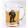Glass Tankard - Leather Guy - 3