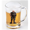 Glass Tankard - Leather Guy - 30