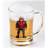 Glass Tankard - Leather Guy - 39