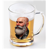 Glass Tankard - Leather Guy - 6