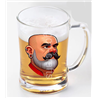 Glass Tankard - Leather Guy - 8