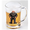 Glass Tankard - Leather Guy - 9