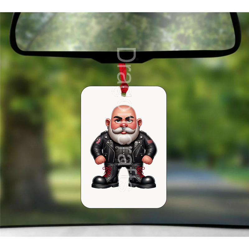 Hanging Air Freshener - Leather Guy - 1