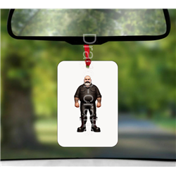 Hanging Air Freshener - Leather Guy - 10