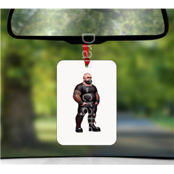 Hanging Air Freshener - Leather Guy - 11