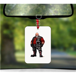 Hanging Air Freshener - Leather Guy - 17