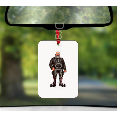 Hanging Air Freshener - Leather Guy - 2