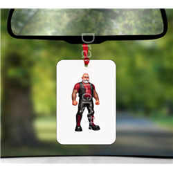 Hanging Air Freshener - Leather Guy - 27